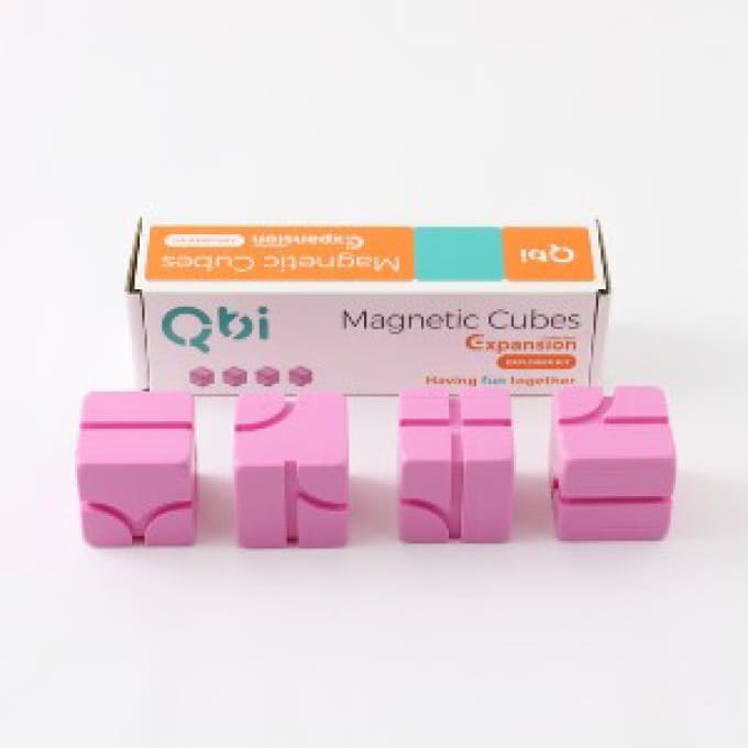 Qbi Explorer Kids 軽量ブロック4個セット(パープル)