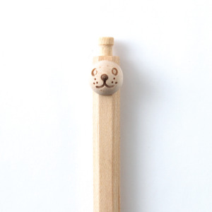 動物ペン シャープペンシル あざらし(ホワイト)