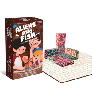 Alien and Fish(エイリアン&フィッシュ) 絵柄をマッチさせる戦略的ボードゲーム