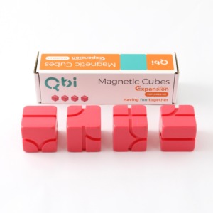 Qbi Explorer Kids 軽量ブロック4個セット(ピンク)